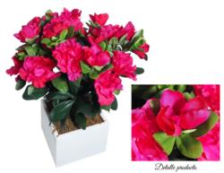 White box Azalea fucsia - 11x11x30cm