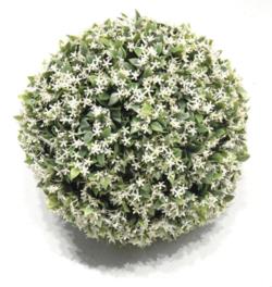 BOLA FLOR SILV.CREMAØ85CM.
