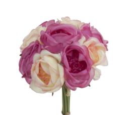 Bouquet de ranúnculo rosa - Ø15x20cm