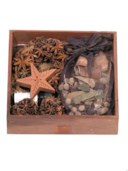 Caja con surtido de especias perfumadas