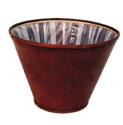 Maceta madera cónica - Ø41x30cm