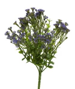 Mata de Eucaliptus con flor violeta - 25cm