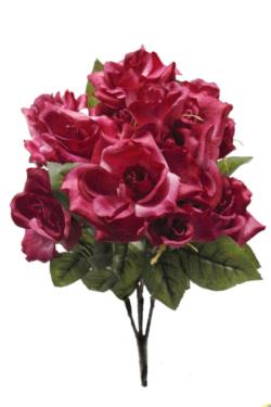 Rosas vino satin - 55cm